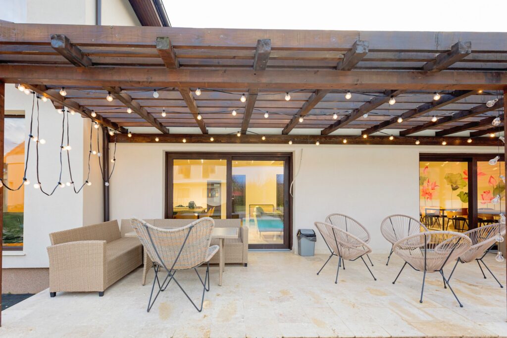 Pensiunea Carmel - Terasa